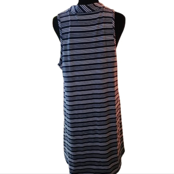r2d Apparel Black, white, & grey Striped dress - Picture 3 of 4